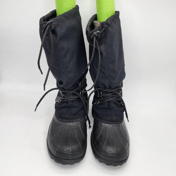 Sorel by Kaufman tall black insulated winter work boots - Picture 5 of 8